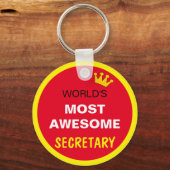 Werken het meest Geweldige - SECRETARIS / de beste Sleutelhanger (Voorkant)