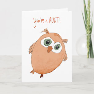 Werken hier is leuker voor OWL van ons! Bedankkaart