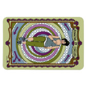 Werken in Circles_A_4x6 koelkast Magneet (Horizontaal)