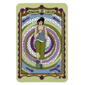 Werken in Circles_A_4x6 koelkast Magneet (Verticaal)