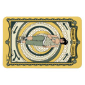 Werken in Circles_C_4x6 koelkast Magneet (Horizontaal)