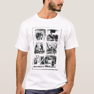 Werken in de caissons, die Brooklyn Bri vormen T-shirt