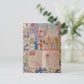 Werken in de wijnbouw briefkaart (Staand voorkant)