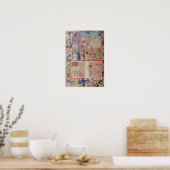 Werken in de wijnbouw poster (Keuken)