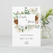 Werken in het bos kaart (Staand voorkant)