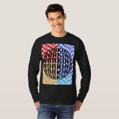 Werken is mijn hobby t-shirt (Voorkant volledig)