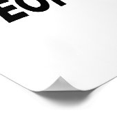 Werken is voor mensen die niet weten poster (Hoek)