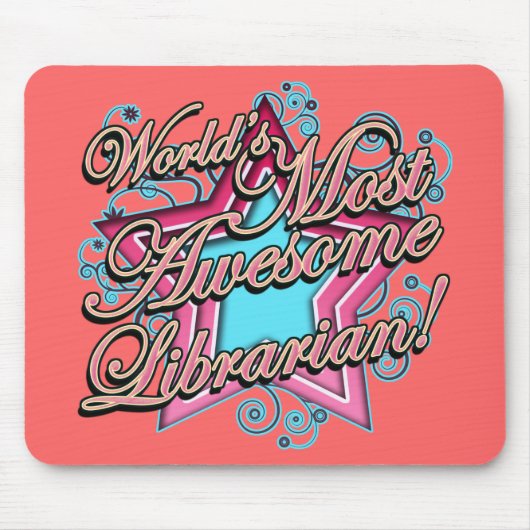 Werken met het Geweldige Librarian Muismat (Voorkant)