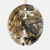 Werken met horlogemaker keramisch ornament (Links)