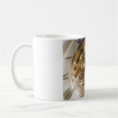 Werken met horlogemaker koffiemok (Links)