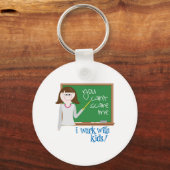 Werken met Kinderen Sleutelhanger (Voorkant)