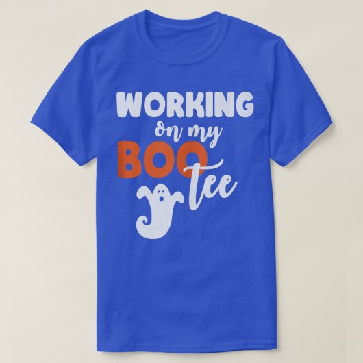 Werken met mijn Bootee Halloween Booty Glutes Gift T-shirt (Design voorkant)