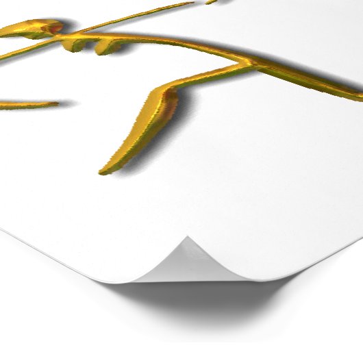 Werken met vrouwengoud poster (Hoek)