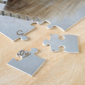 Werken met Western paard Legpuzzel (Zijkant)