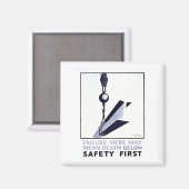 Werken met zorg magneet (Voorkant / Achterkant)