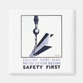 Werken met zorg magneet (Voorkant)