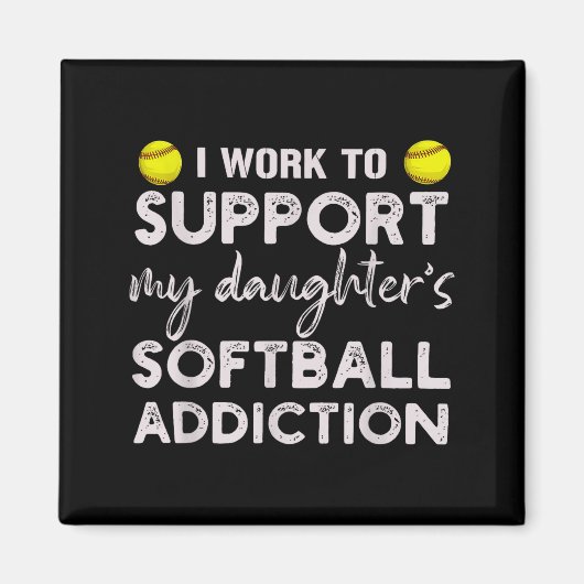 Werken om de softbalverslaving van mijn dochter te magneet (Voorkant)