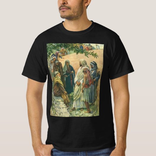 Werken op de sabbat, Oude religie T-shirt (Voorkant)