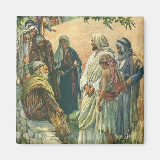 Werken op de sabbat, Vintage Religie Magneet (Voorkant)