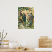 Werken op de sabbat, Vintage Religie Poster (Keuken)