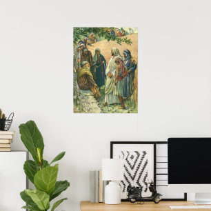 Werken op de sabbat, Vintage Religie Poster
