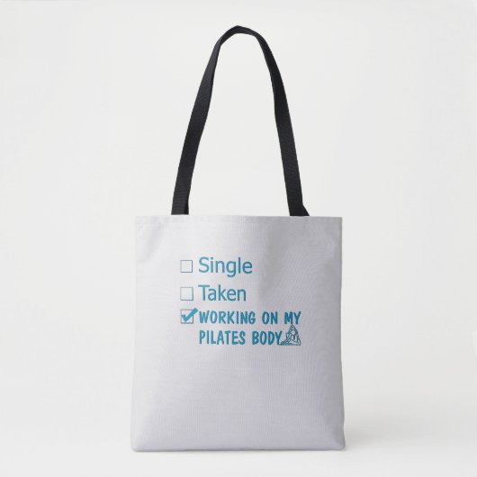 Werken op mijn proeflichaam tote bag (Voorkant)