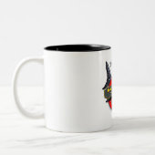 WERKEN-SHARK-LOGO TWEEKLEURIGE KOFFIEMOK (Links)