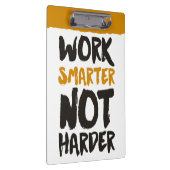 Werken slimmer dan harder klembord (Rechts)