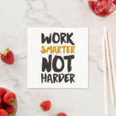 Werken slimmer dan harder servetten (Insitu)