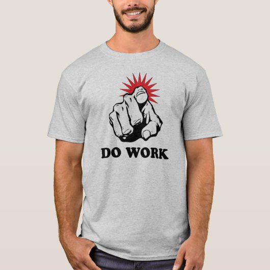 Werken T-shirt (Voorkant)