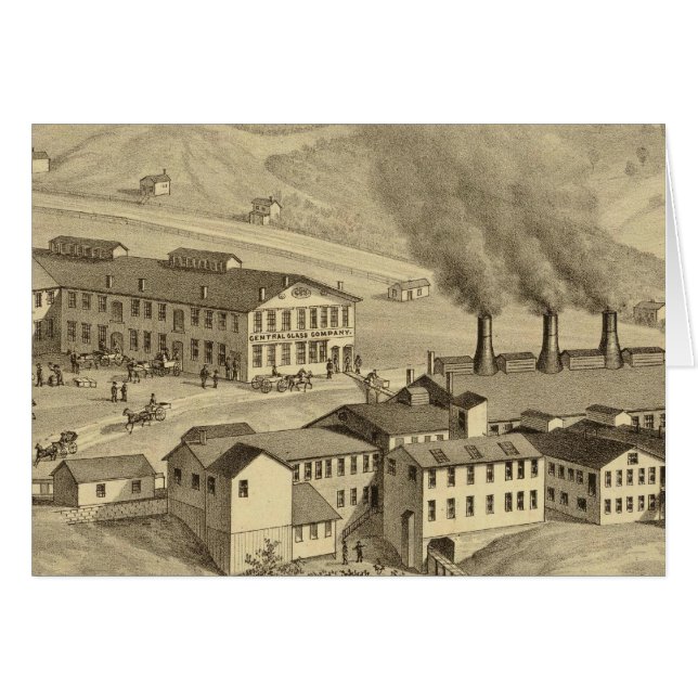 Werken van Central Glass Company in West Virginia (Voorkant Horizontaal)