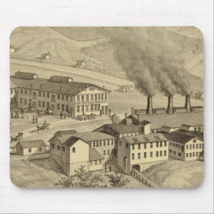 Werken van Central Glass Company in West Virginia Muismat