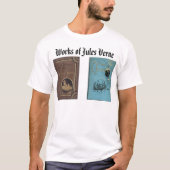 Werken van Jules Verne T-shirt (Voorkant)