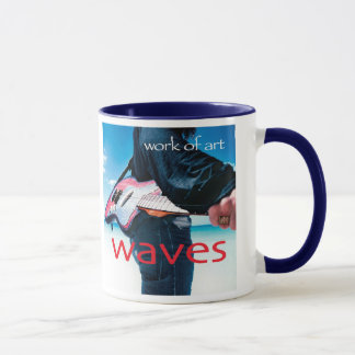 Werken van kunst/blauwe Mok