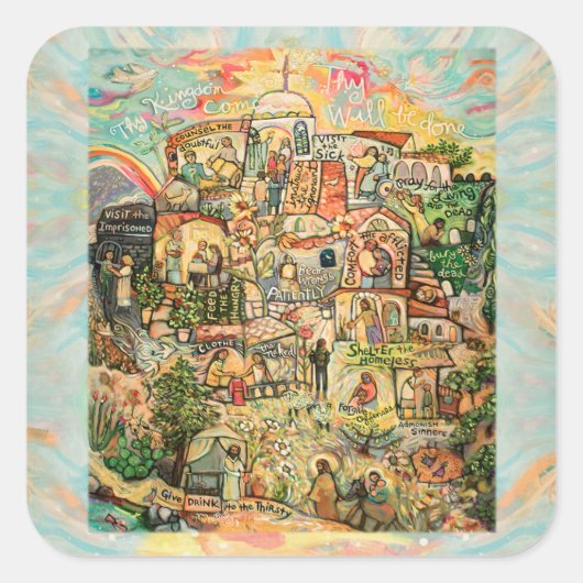 Werken van Mercy Christelijke Stickers (Voorkant)