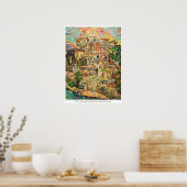 Werken van Mercy Classroom Poster (Keuken)