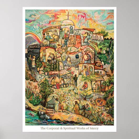 Werken van Mercy Classroom Poster (Voorkant)