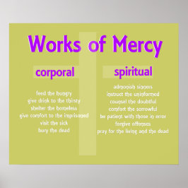 Werken van Mercy Poster aanpasbare grafische kunst