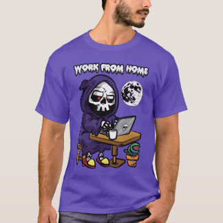 WERKEN VANUIT HUIS HALLOWEEN VRIENDEN T-SHIRT