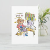 Werken vanuit huis kaart (Staand voorkant)