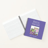 Werken vanuit je Thuis, met Naam Notitieboek (Binnen)