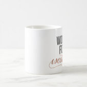 Werken voor het weekend | Grijs en Roos Goud Citaa Koffiemok (Center)