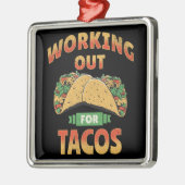 Werken voor Tacos Metalen Ornament (Links)