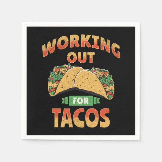 Werken voor Tacos Servet (Voorkant)