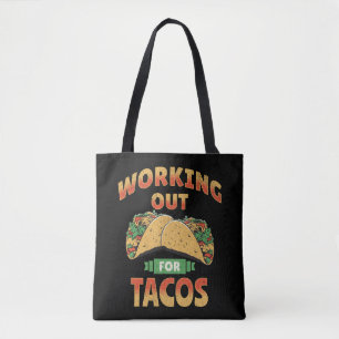 Werken voor Tacos Tote Bag