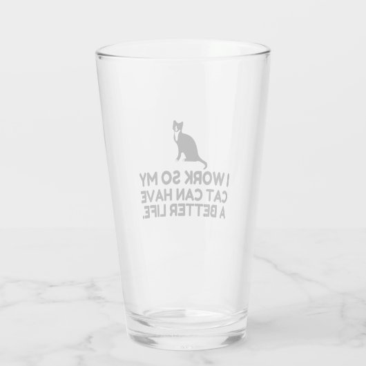 WERKEN ZODAT MIJN KAT GLAS (Achterkant)