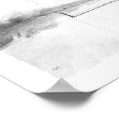 werken zonder titel op papier poster (Hoek)