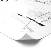 werken zonder titel op papier poster (Hoek)