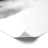 werken zonder titel op papier poster (Hoek)