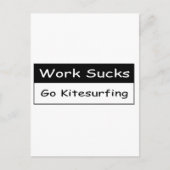 Werken zuigen briefkaart (Voorkant)